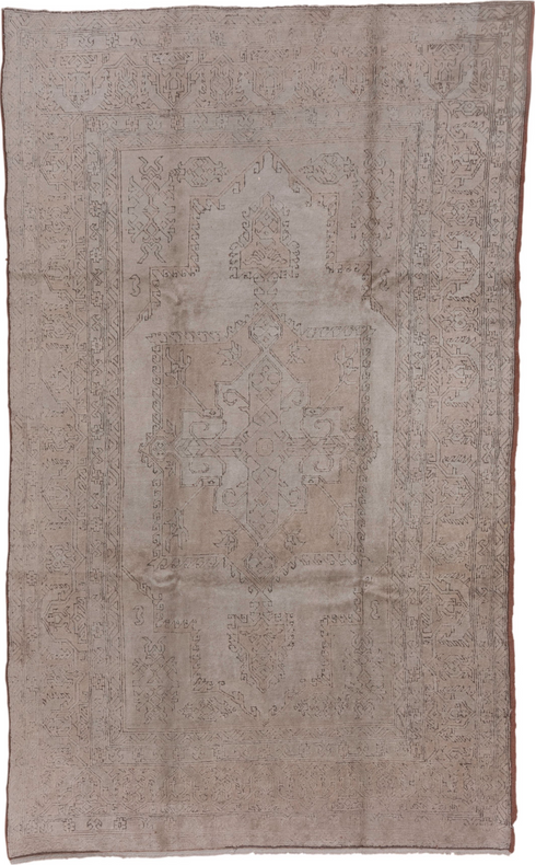 Vintage Oushak Area Rug (7' x 11')